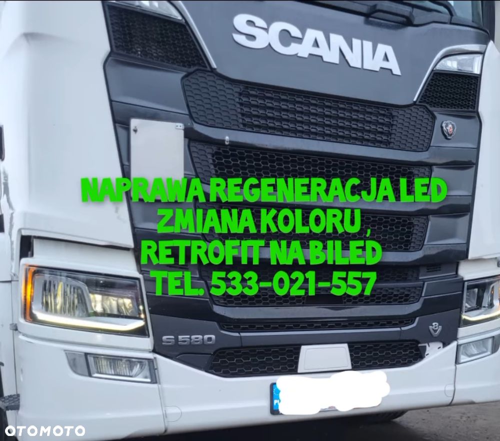 Lampa reflektor LED Scania S R N Volvo Daf Renault - 1