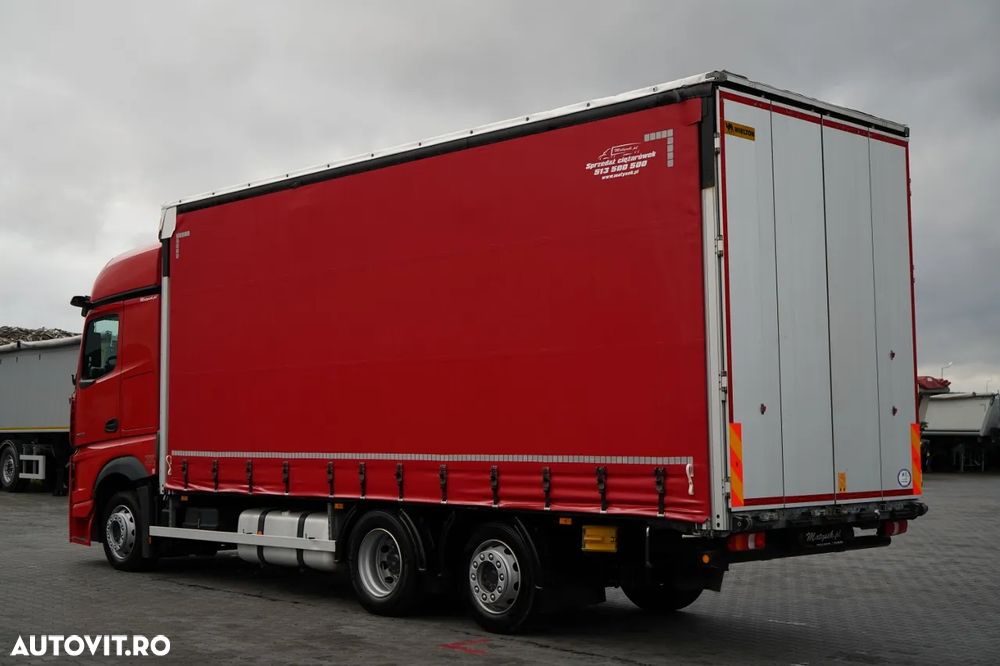 Mercedes-Benz ACTROS / 2545 / CORTINĂ / 6x2 / I-PARK COOL / BIG SPACE / WIELTON / 2021 - 3