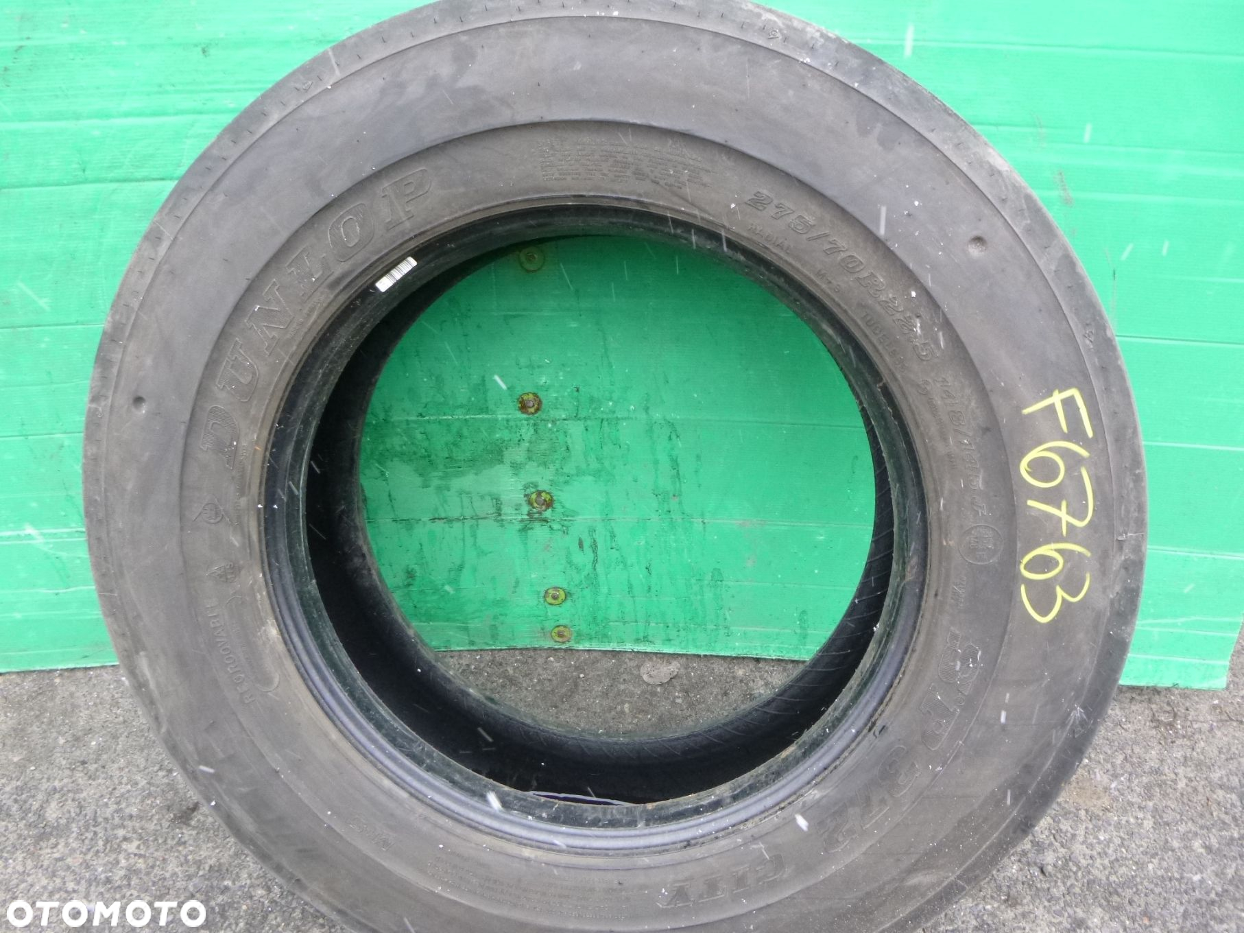 Opona 275/70R 22.5 Dunlop SP372 CITY PRZEDNIA. Opony ciężarowe - 3