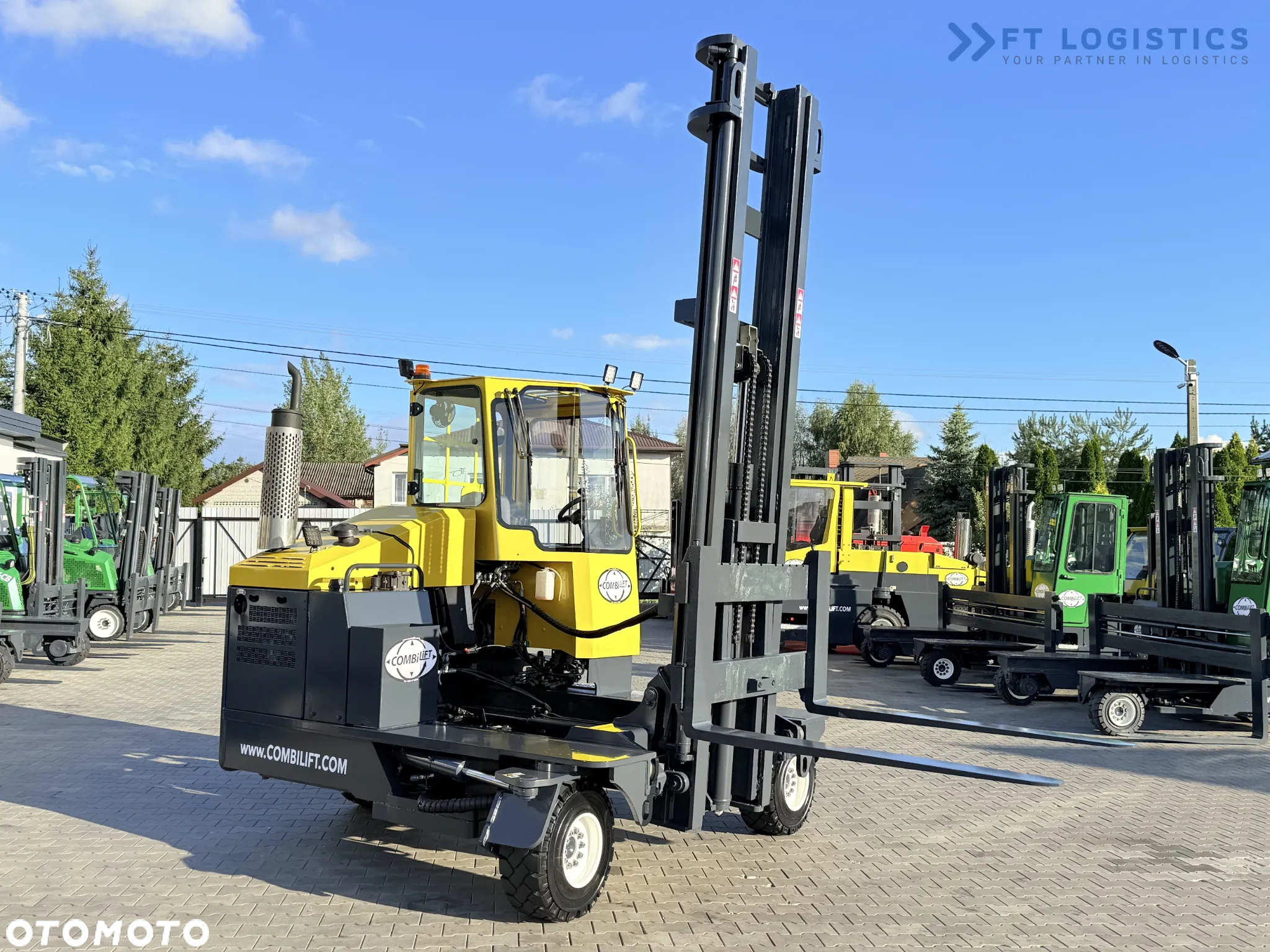 Combilift WÓZEK CZTEROKIERUNKOWY - WIELOKIERUNKOWY C5000XL / GAS / DUPLEX 6000MM /JEDYNE 3479 MOTOGODZIN /  PRZESUW WIDEŁ / PEŁNA KABINA / STAN IDEALNY / Szeroka oferta wózków czterokierunkowych i bocznych, dopasowanych do różnorodnych potrzeb i zastosowań - 23