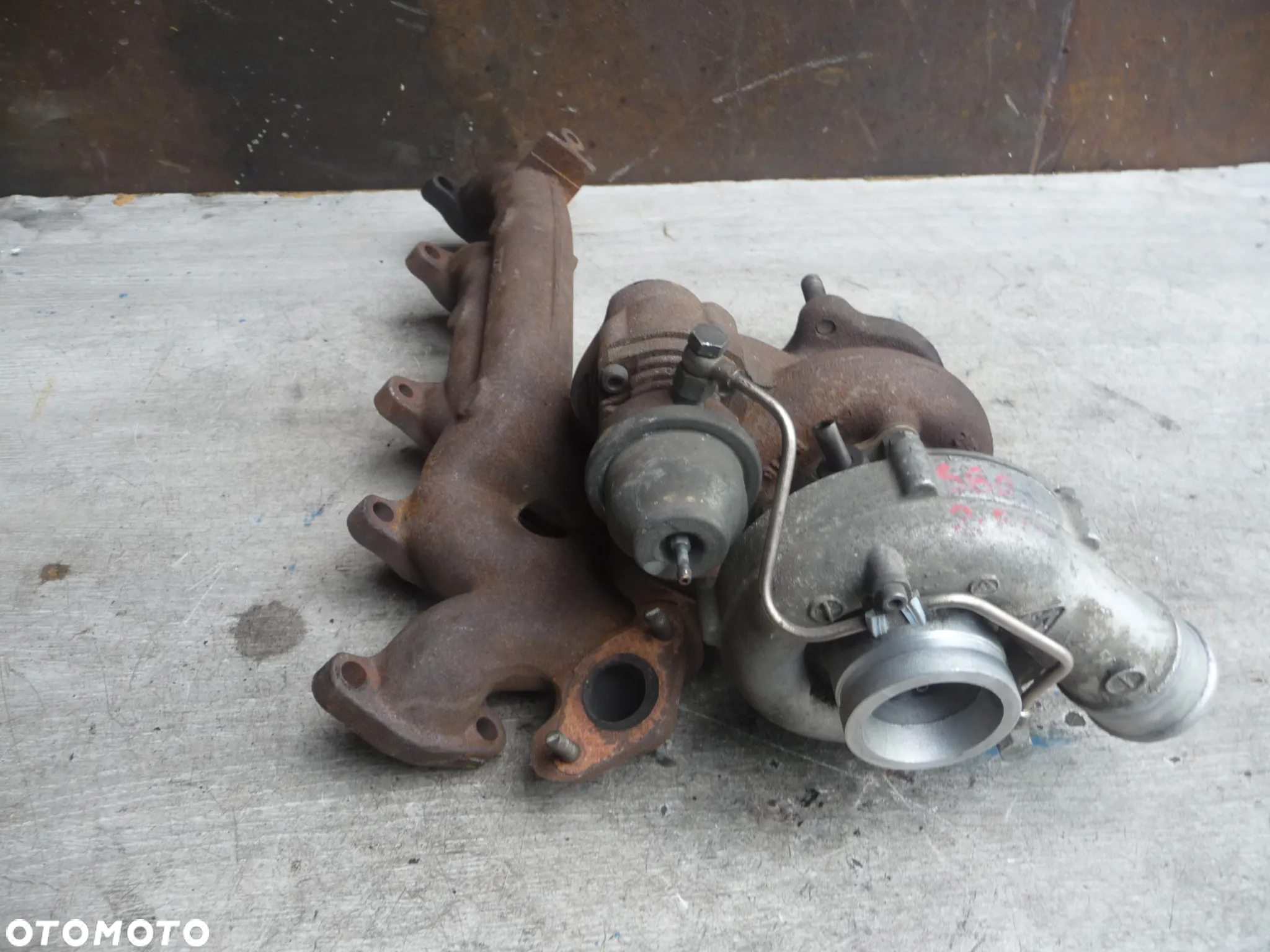 VOLVO S80 V70 2.5 TDI TURBINA TURBOSPRĘŻARKA 074145701J - 5