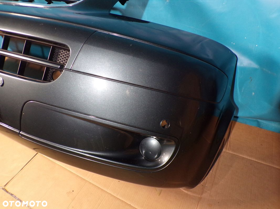 VW T5 MULTIVAN CARAVELLE zderzak przedni PDC przód KOMPLETNY SZARY - 7