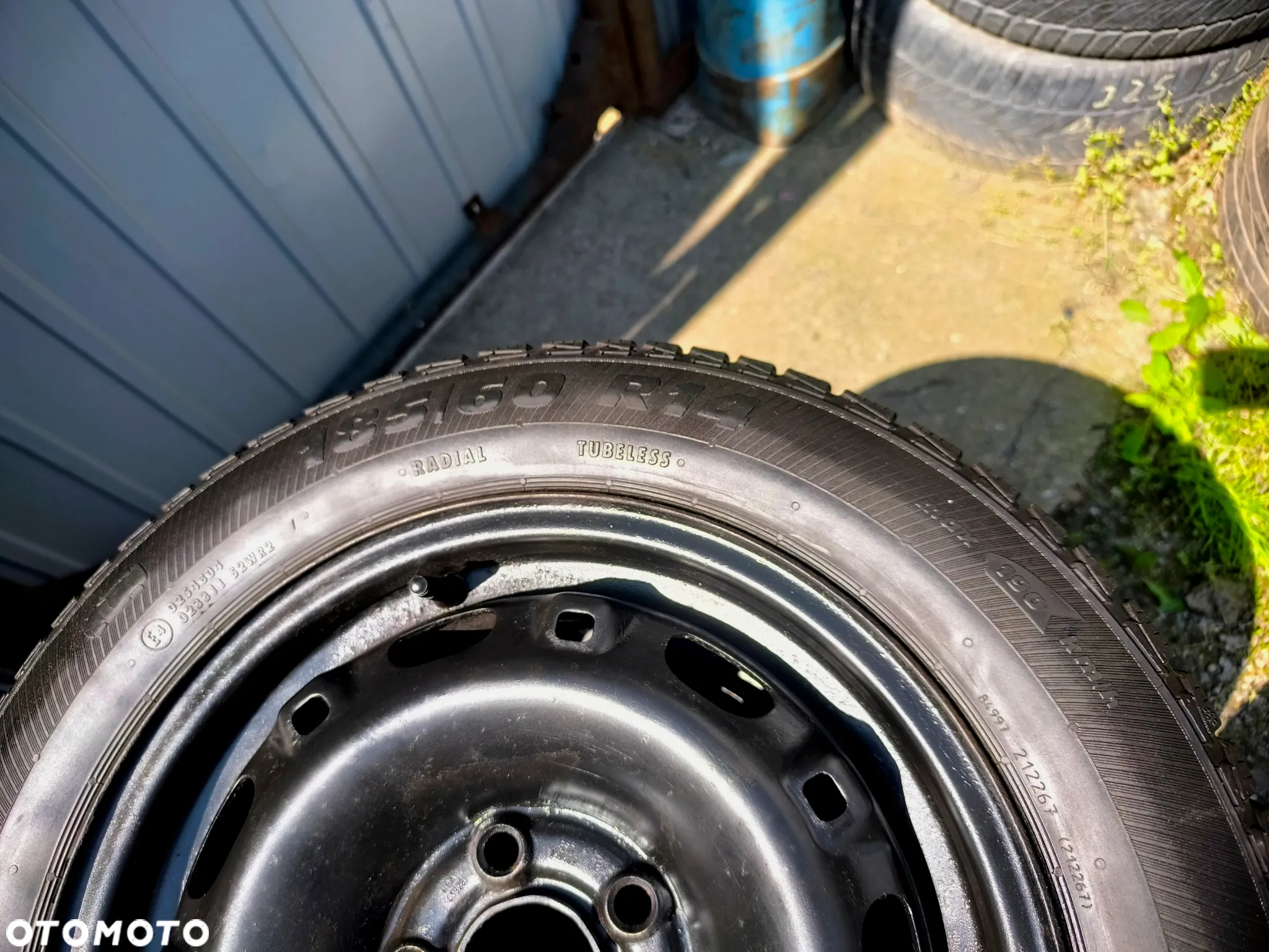 5x100 Felgi Stalowe Stal 14 Koła Zimowe Zima SKODA FABIA PRAKTIK ROOMSTER RAPID SEAT IBIZA CORDOBA TOLEDO IV 4 VW FOX POLO Legnica ALU-RAD 185/60 6,5mm - 5