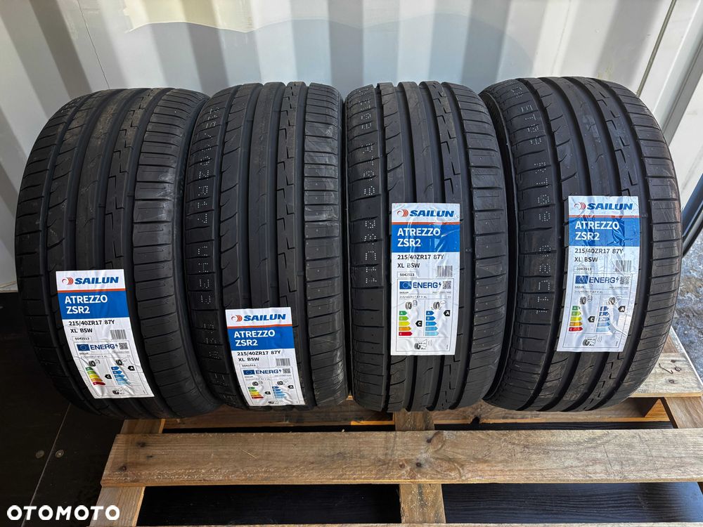 Okazja opony letnie 215/40R17 87Y XL SAILUN ATREZZO ZSR2 NOWE 2025r.