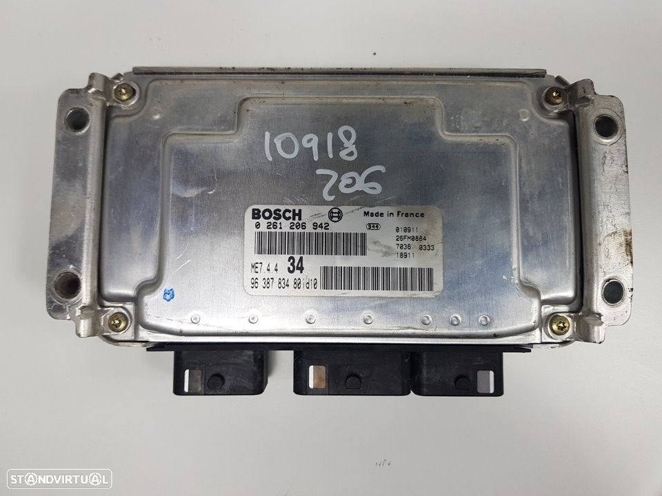 CENTRALINA MOTOR UCE PEUGEOT 206 CC -9638783480 - 2