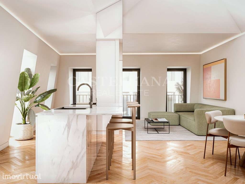 Apartamento T1 situado na Avenida da Liberdade, Lisboa - Grande imagem: 2/34