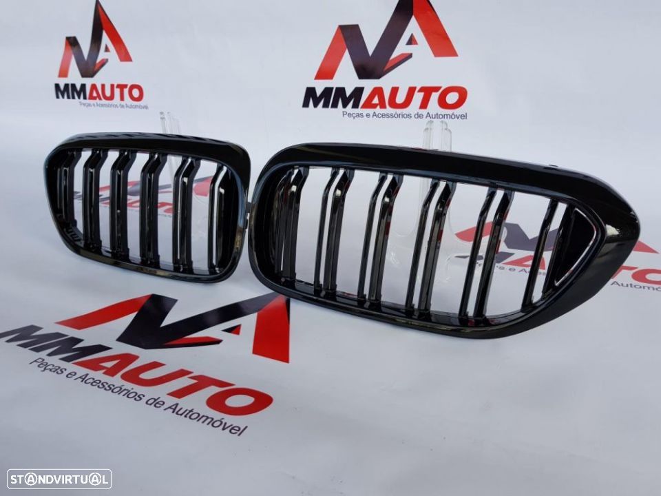 Grelhas BMW Série 5 G30 G31 M5 Preto Brilho - 2