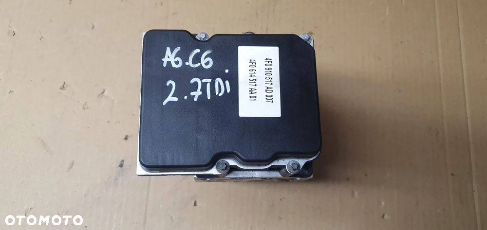 Pompa sterownik ABS Audi A6 C6 4F0910517AD 4F0614517AA - 1