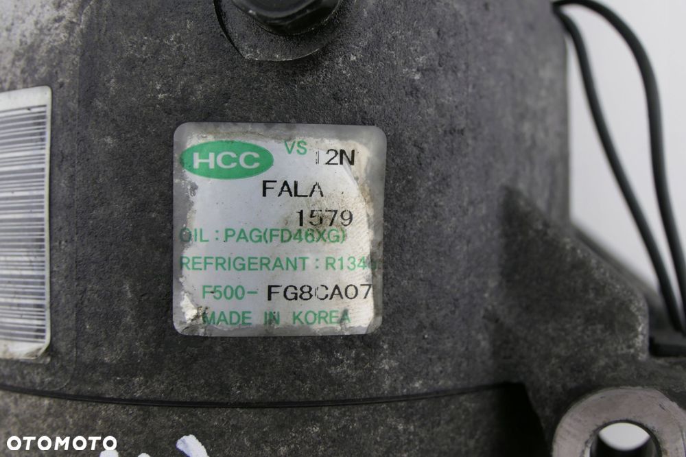 Sprężarka Klimatyzacji KIA CEED I SOUL I 1.6 CRDI F500-FG8CA07 - 9