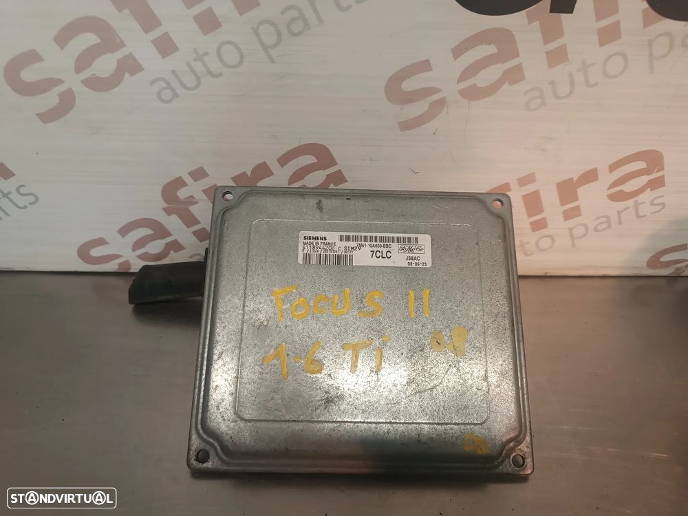UNIDADE / CENTRALINA DO MOTOR FORD FOCUS II 1.6i 7M51-12A650-BBC S118944202 - 3