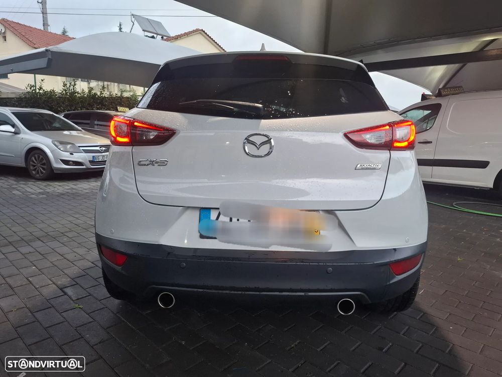Mazda CX-3 1.5 Sky.Excellence HT Leather White Navi - 9