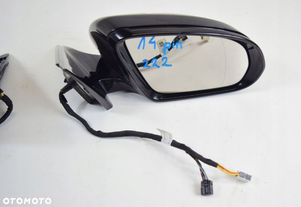 MERCEDES S W222 LUSTERKO PRAWE 14 PIN LAKIER 197 - 4