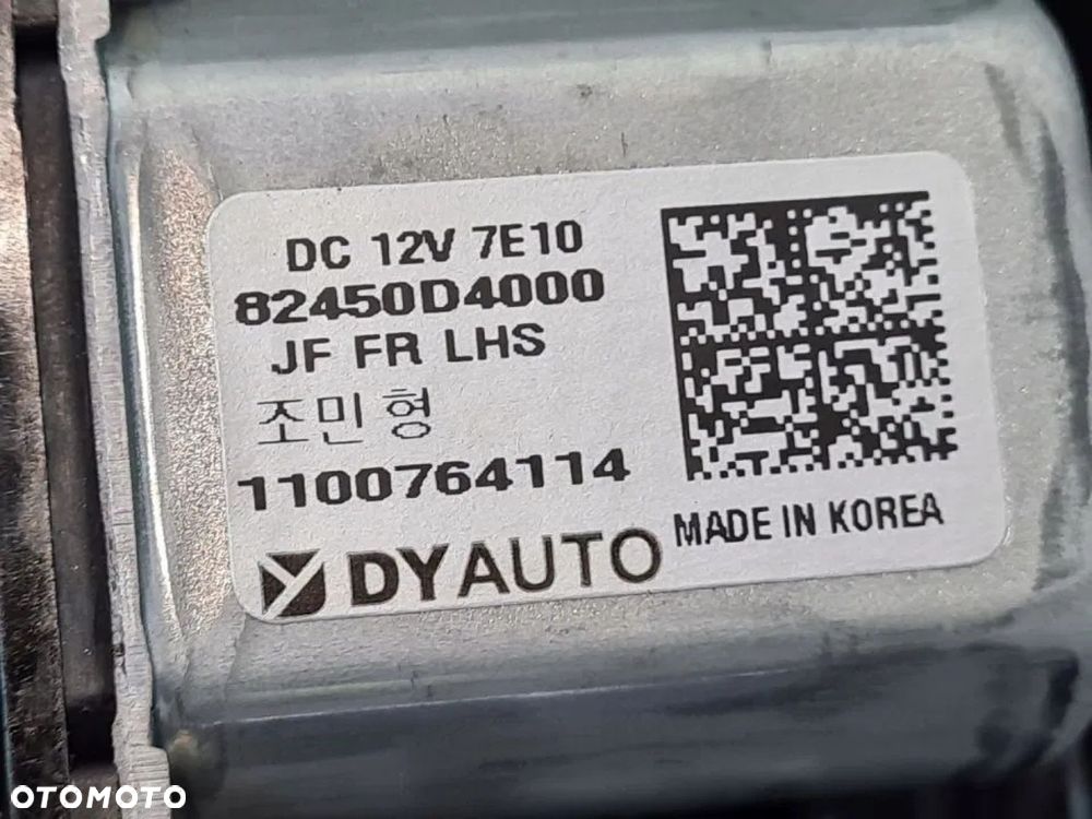 PODNOŚNIK SZYB LEWY PRZÓD KIA OPTIMA IV 2017r 82470-D4000 82471-D4000 82450-D4000 - 5