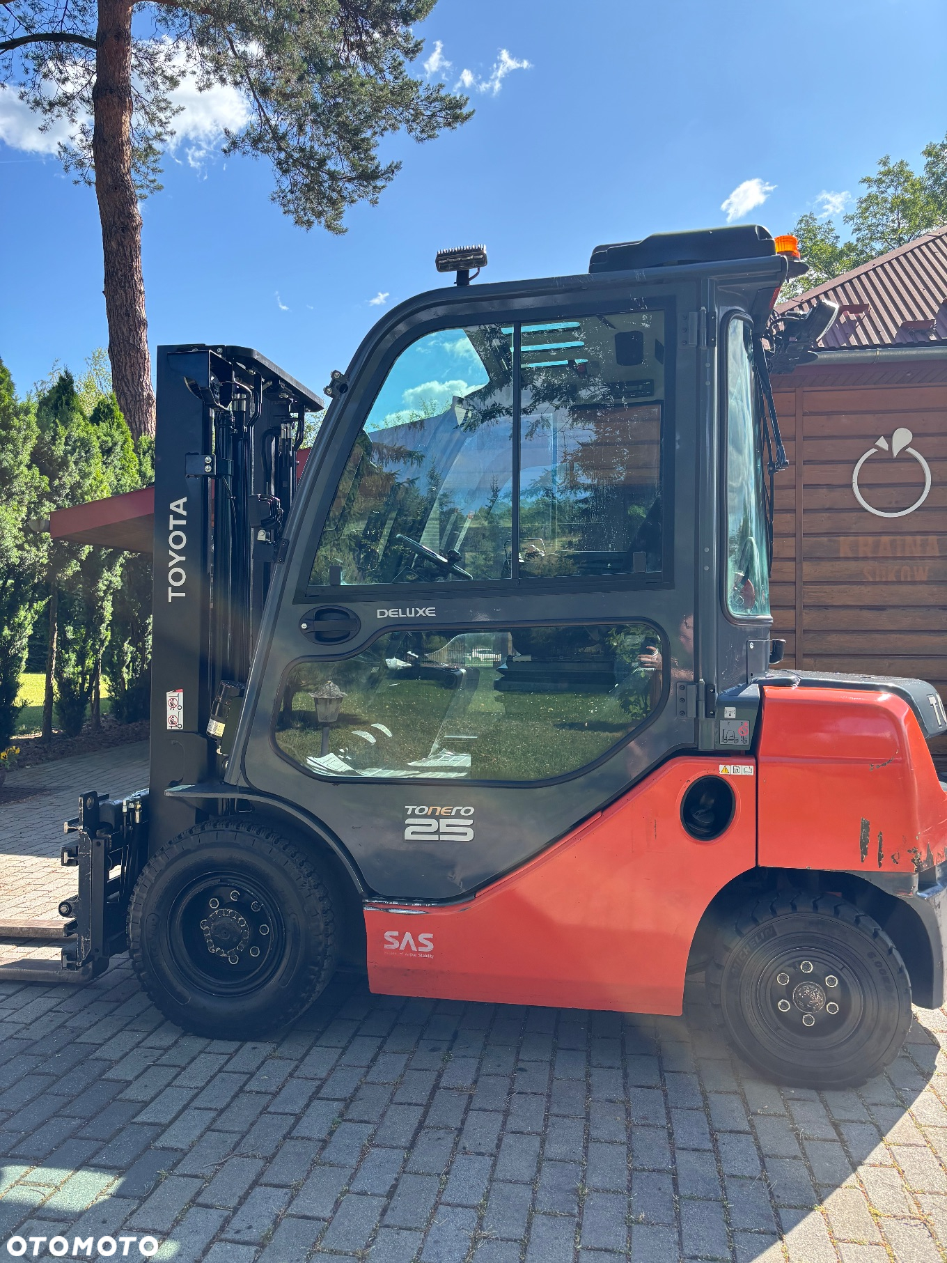 Toyota 8fdf25 8fd25 2,5t klima przesuw pozycjoner - 4