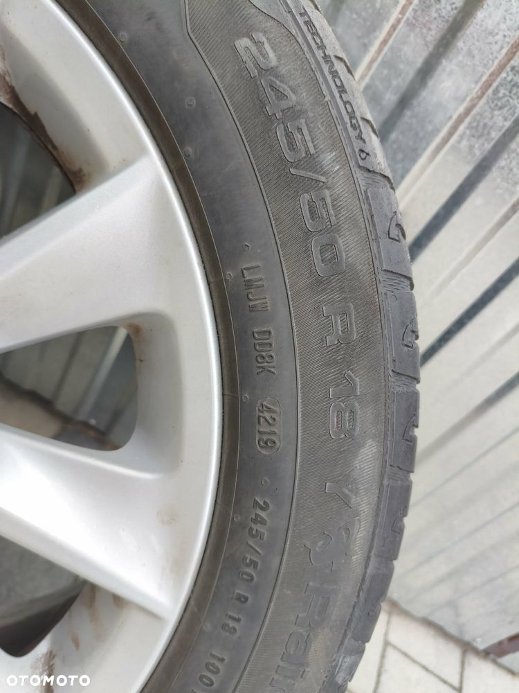 Koła (felgi + opony) BMW Style 307 V-spoke 18” do X3 E83 F25 X4 F26 opony UNIROYAL Rainsport 3 245/50 R18 100Y RunFlat UNIROYAL Rainsport 245/50 R18 100Y E90 F10 - 4