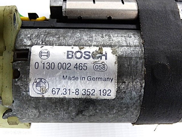BMW E38 E39 Fotel Silniczek Silnik Napęd Regulacji Fotela Przód Tył i Regulacji Nachylenia 67318352192  8352192 Bosch  0130002465 - 2