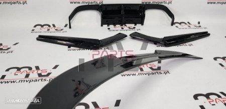 Conjunto Bmw M3 F80 Spoiler, Aileron, Laminas e Difusor - 3