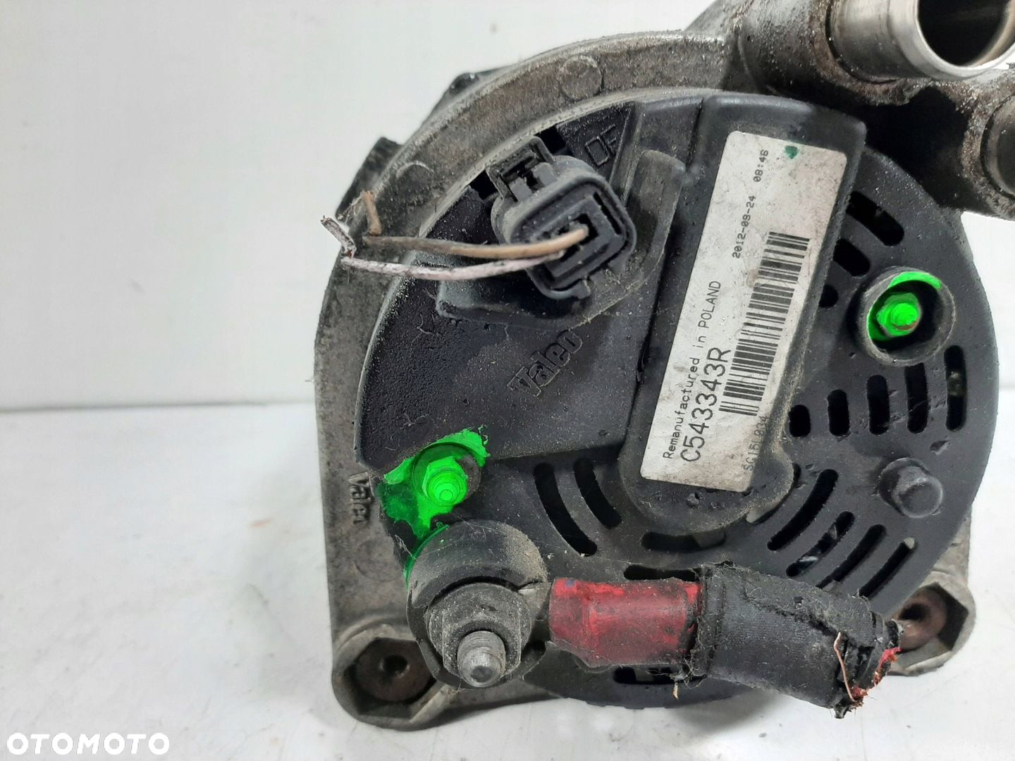 RENAULT ESPACE IV 2.2DCI 05R ALTERNATOR WODNY 7711134926 - 8