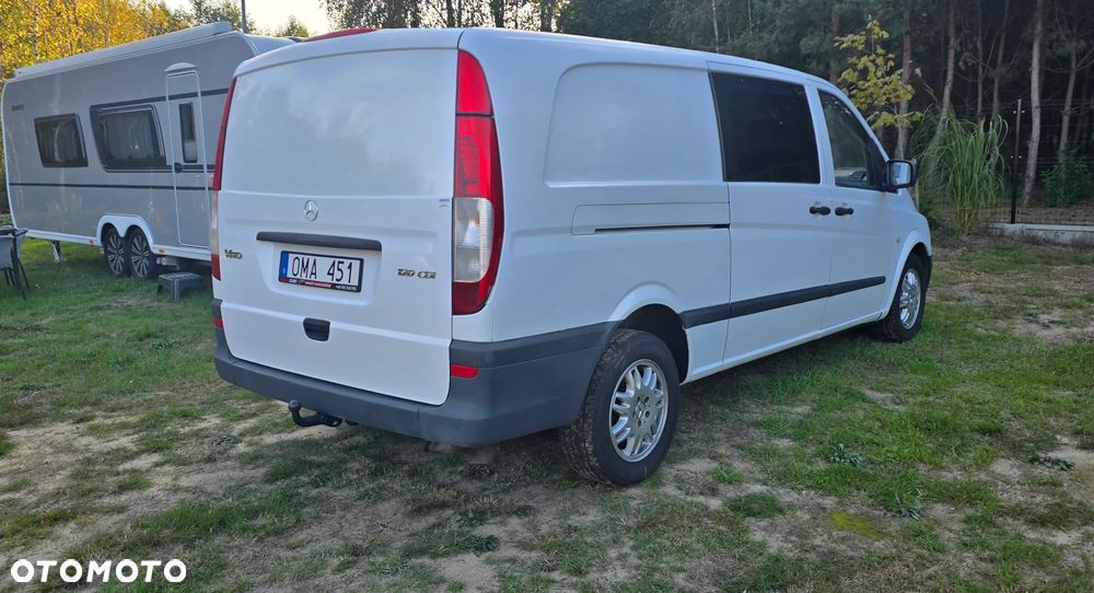 Mercedes-Benz Vito 120cdi extra long 6 osób brygadówka - 17