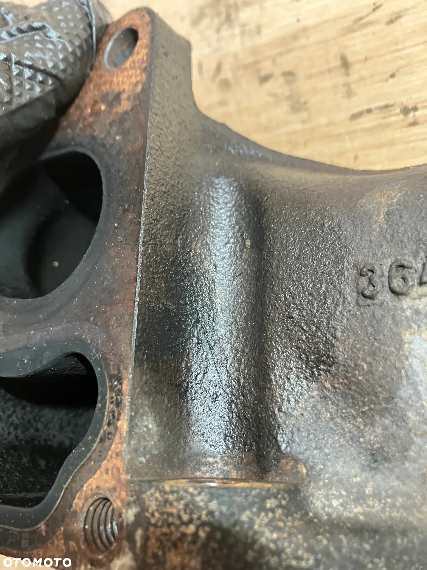 KOLEKTOR WYDECHOWY BMW E60 E61 535D 272KM BITURBO ŻELIWO 7794491 - 7