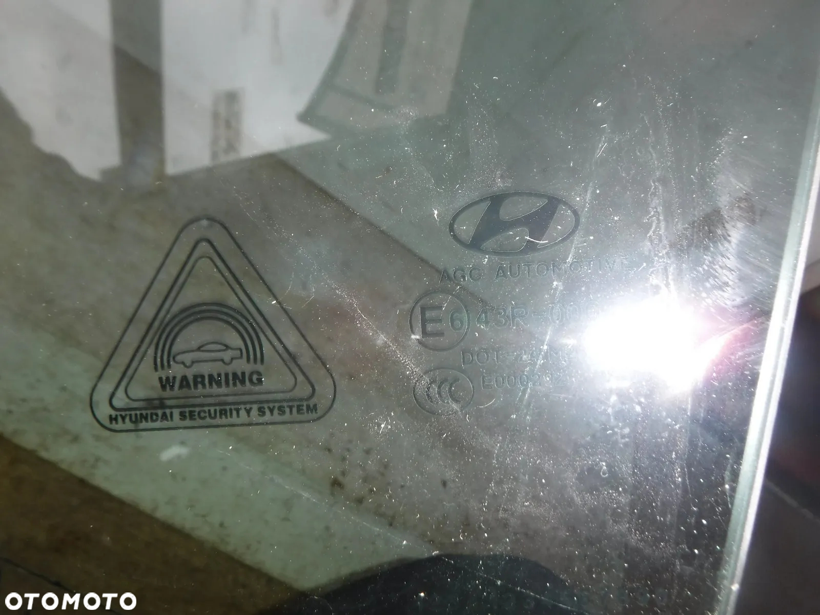 hyundai tucson ii iii terracan szyba drzwi lewa 3 nowa oryginał - 7
