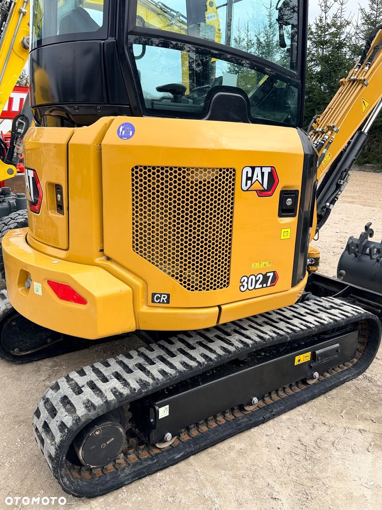 Caterpillar Minikoparka gąsiennicową CAT 302,7 22r 3x łyżki Verachter MS05 dodatk.linie hydr CATEPILLAR 302 303.5 303 bobcat Kubota Yanmar Takeuchi 2,8 tony - 13