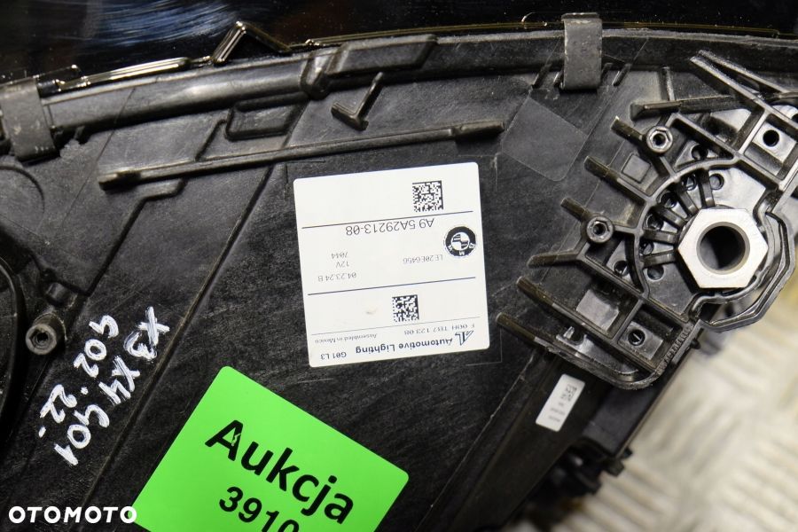 BMW X3 X4 G01 G02 2022- REFLEKTOR LAMPA FULL LED SREBRNA L A95A2913-08 USA - 7