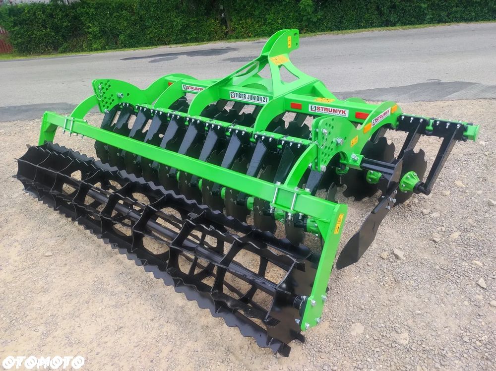 Brona Talerzowa Lekka TIGER JUNIOR Talerzówka Fi 510 Wał Rurowy Strunowy Daszkowy Packera piasta obsługowa/bezobsługowa - 4