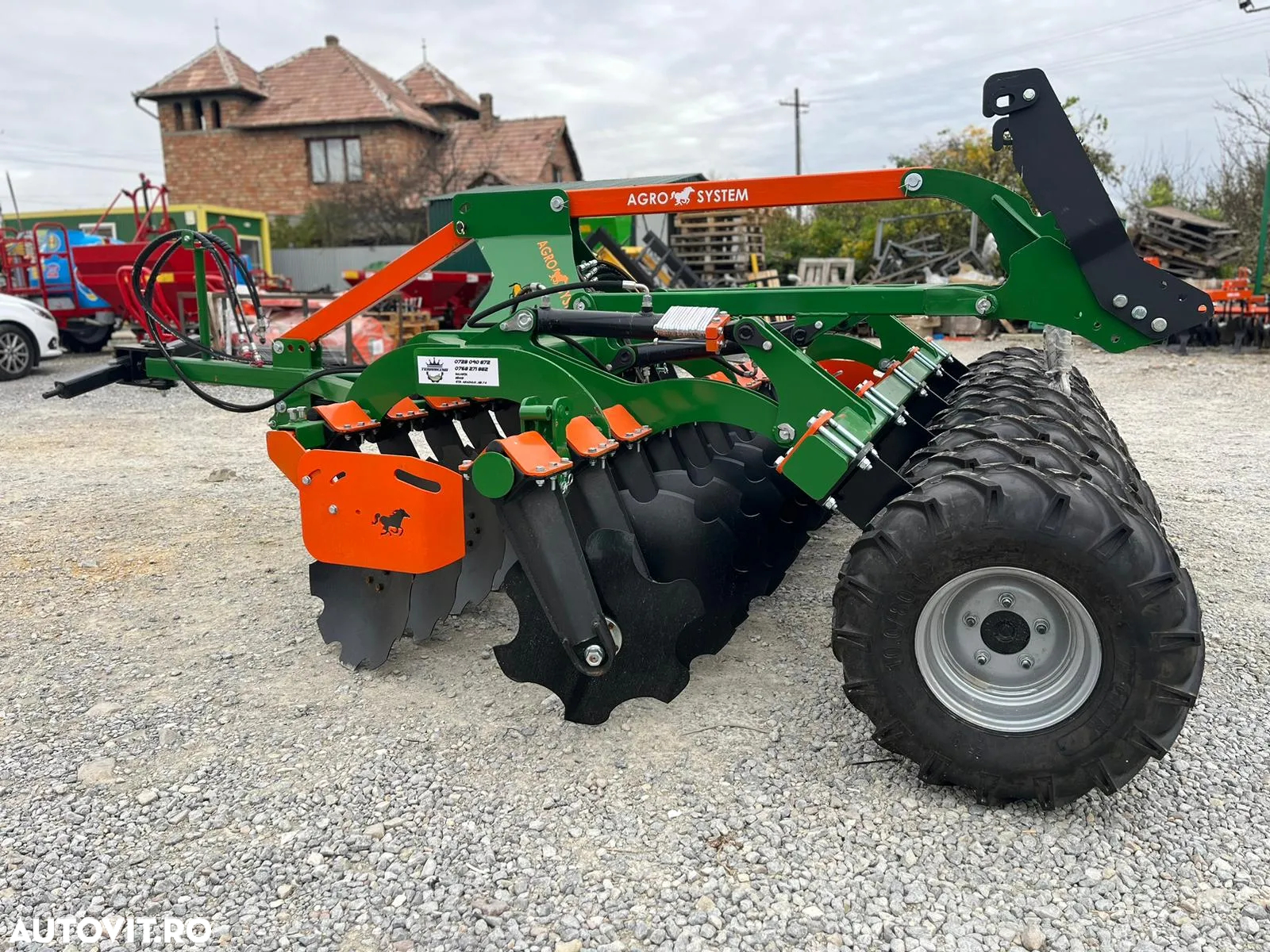 Terraking TerraDisc cu tavalug CAUCIUC - 15