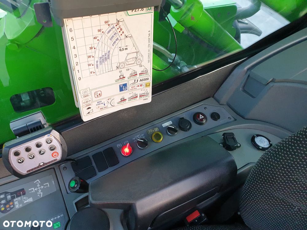 Merlo P27.6 TOP Tylko 2000mtg SPROWADZONA WIDŁY+ŁYŻKA PIĘKNY STAN - 19