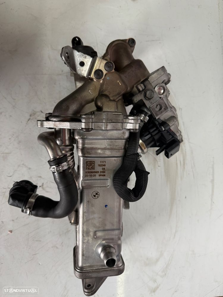 Bmw 116d 2016 3cil 1.5 Cc Egr válvula bmw radiador reciclável de gases - 3