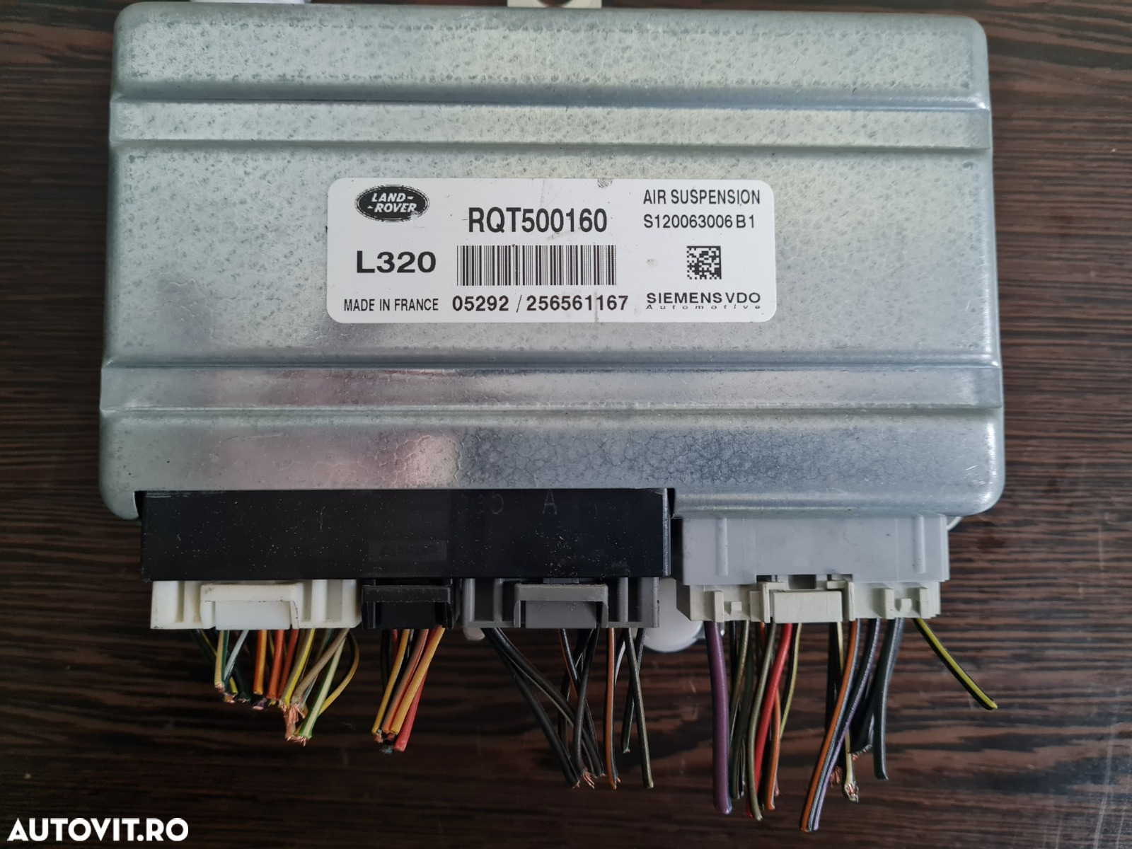 Modul Calculator ECU Suspensie Range Rover Sport L320 2.7 Tdv6 Motor 276DT Cod RQT500160 An 2005-2006-2007-2008-2009-2010-2011-2012 Testat Dezmembrez Range Rover Sport L320 2.7 Tdv6 Motor 276DT - Dezmembrari Arad - 5