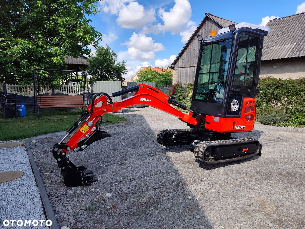 Inny Minikoparka N18 Pro silnik Kubota - 17