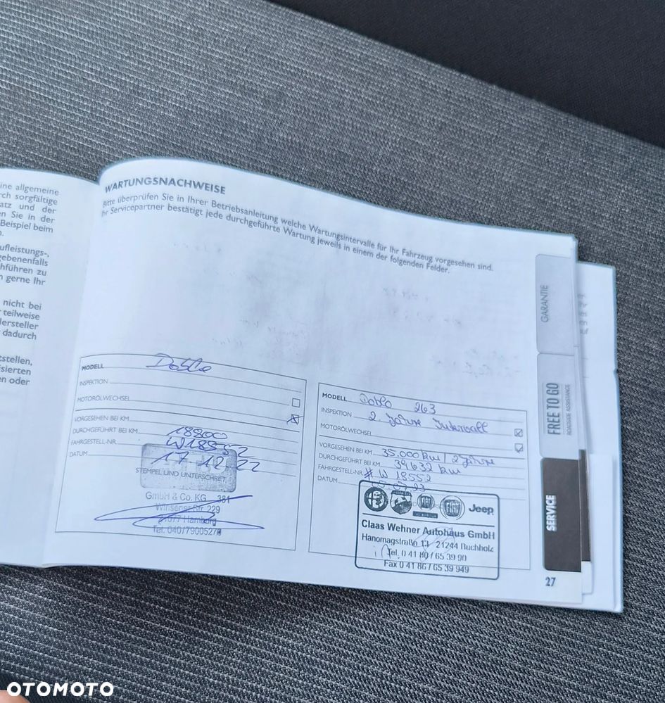 Fiat Doblo 1.6d 105KM Regał Klima - 22