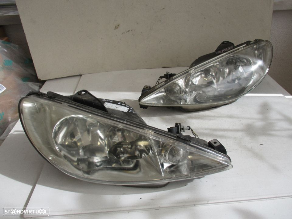 Farol Optica Peugeot 206 2004 - 1