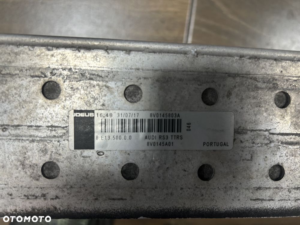 INTERCOOLER AUDI RS3 TTRS 8V0145803A ORG - 3