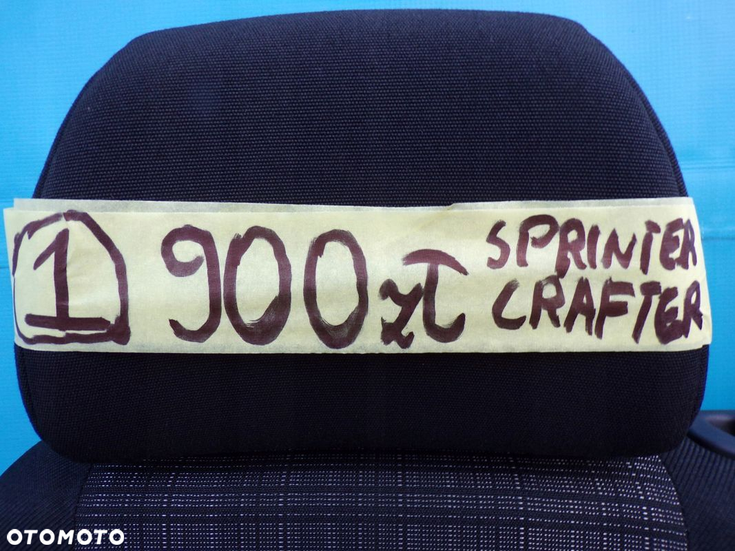 SPRINTER 906 VW CRAFTER 06 fotel kanapa przednie PODWÓJNY PASAŻERA - 2