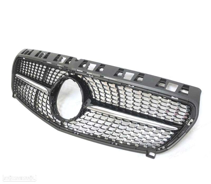 GRELHA FRONTAL LOOK DIAMOND MERCEDES CLASE A W176 12-15 - 2