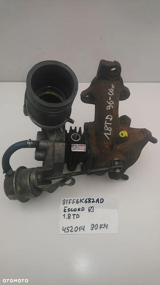 TURBINA 1.8 TD 90KM ESCORT 91FF6K682AD 452014 - 1