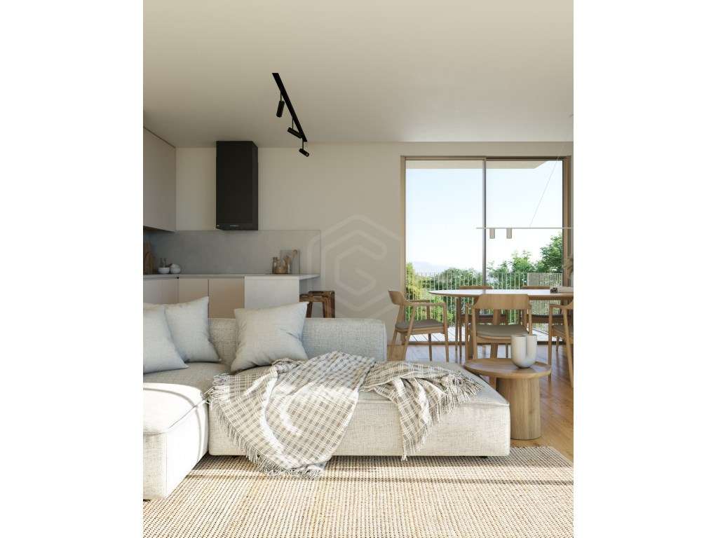 Apartamento T1+1 novo em S. Felix da Marinha, varanda de 21m2 e Lug... - Grande imagem: 3/9