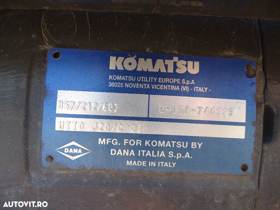 Punte,Axa   SPICER  & Dana, Komatsu cod.357/212/507 , W-ITA-746229 - 6