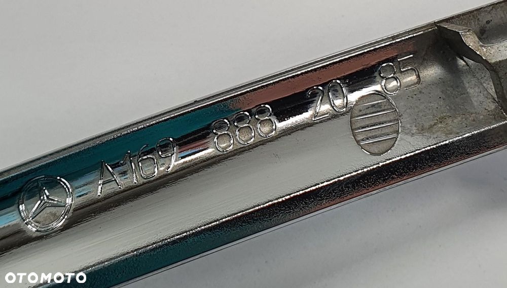 LISTWA ATRAPY CHROM DÓŁ MERCEDES W245 A1698882085 - 6