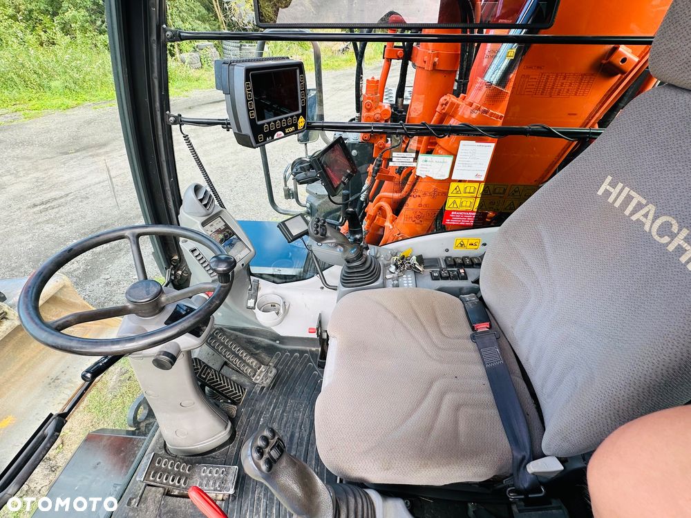 Hitachi Zx145W Rototilt,System Leica 3D,Przyczepa Polecam!!! - 9