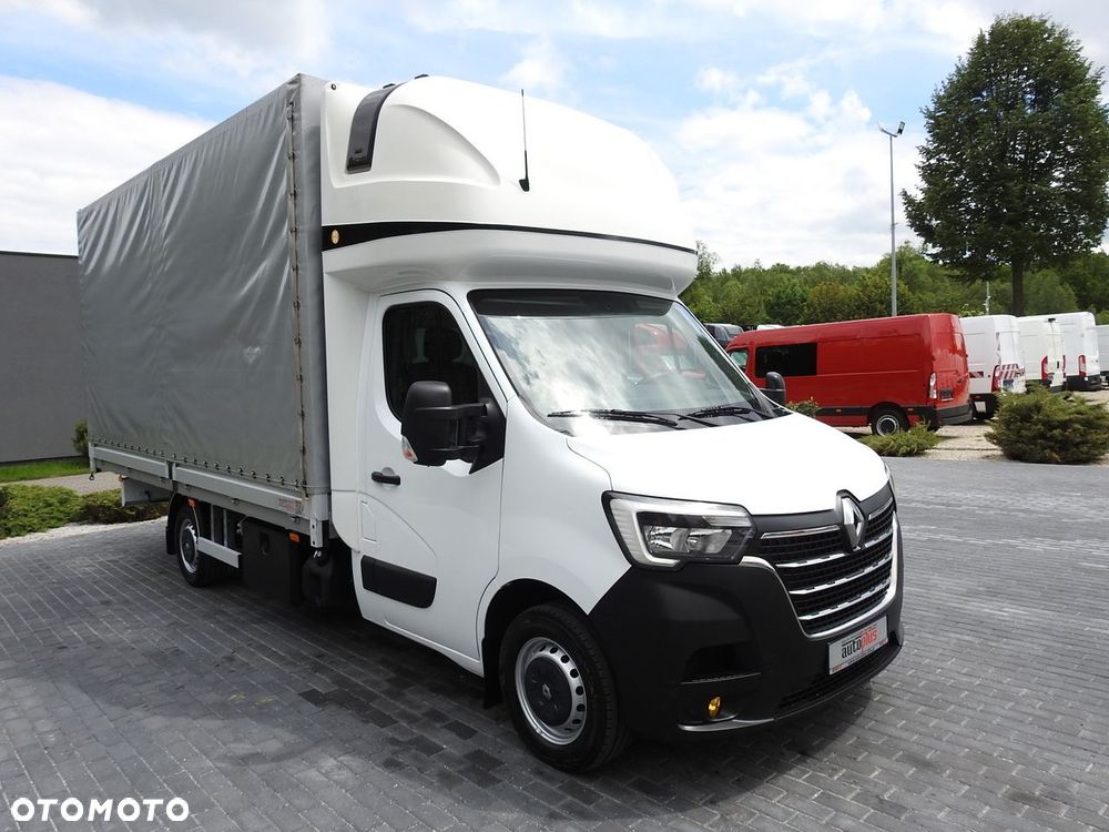 Renault MASTER PLANDEKA 10 PALET WEBASTO TEMPOMAT KLIMATYZACJA LEDY  165KM - 5