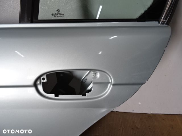 DRZWI LEWY TYŁ LEWE TYLNE BMW E39 LIFT SEDAN 00-04 LAK:GLACIERGRUEN METALLIC 334/6 NR1208 - 2
