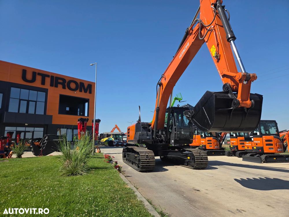 Hitachi ZX220, 22tone, 2026, 7ore, cupa 1,3mc, adancime sapare 7m, latime 2,99m, inst picon pe brate, Aer cond, computer in lb romana, produs in JAPONIA, posibilitate leasing 5 ani, garanti 1 an-PROMOTIE 109.900 EUR+Tva - 9