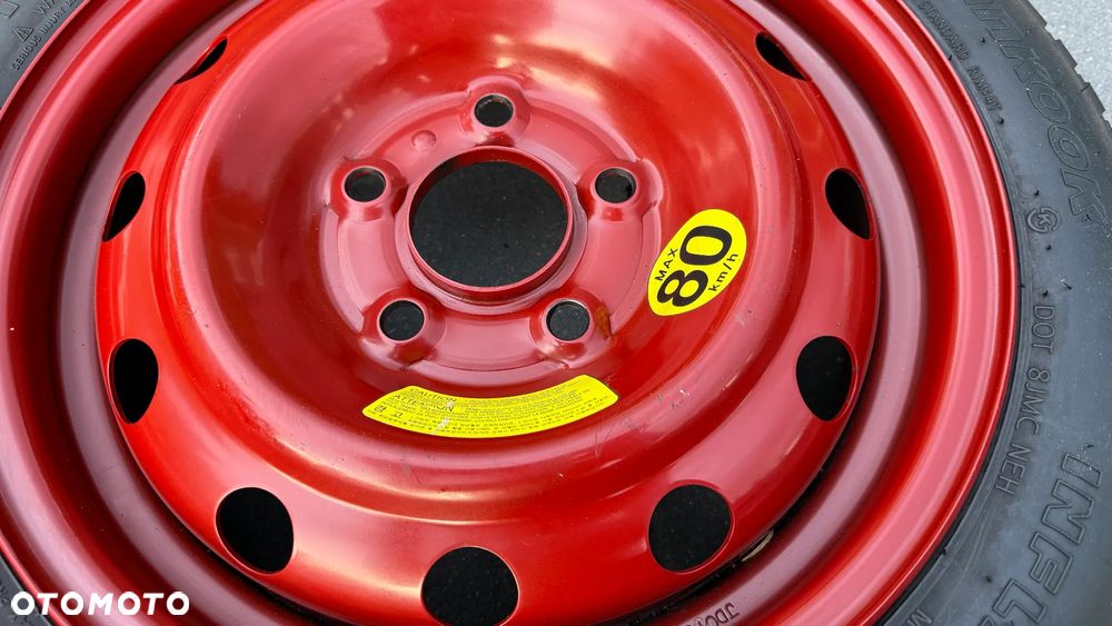 Dojazdówka r15 5x114.3 koło dojazdowe Hyundai KIa Nissan 125/70 - 4