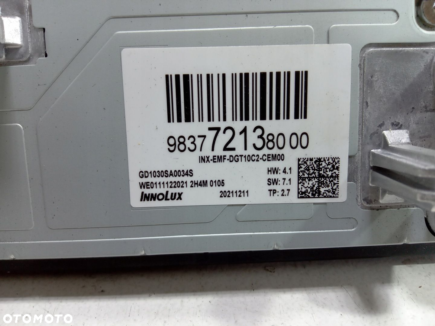 OPEL GRANDLAND LIFT EKRAN RADIO NAVIGACJI WYŚWIETLACZ EUROPA 983772138000 - 3
