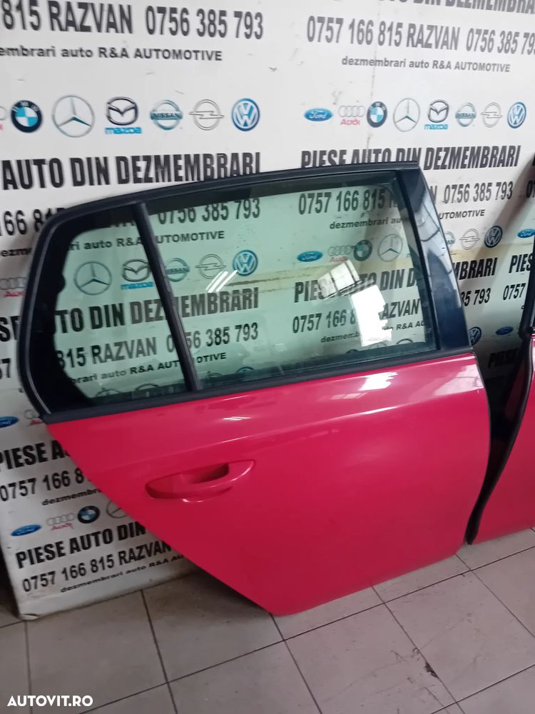 Usi Usa Portiera Stanga Dreapta Spate Vw Golf 6 VI Hatchback Scurt An 2008-2013 Intacte - 5