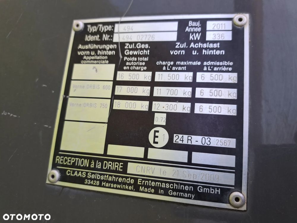 Claas JAGUAR 940 Orbis 600 - 18